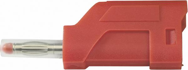 TRU COMPONENTS TC-R8-104 R banánek zástrčka, rovná Ø pin: 4 mm červená 1 ks