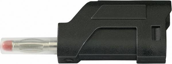 TRU COMPONENTS TC-R8-104 B banánek zástrčka, rovná Ø pin: 4 mm černá 1 ks