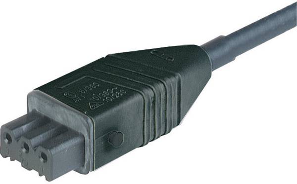 Hirschmann STAK 3K síťový připojovací kabel síťová zásuvka - kabel s otevřenými konci Počet kontaktů: 3 + PE černá 5.00 m 1 ks
