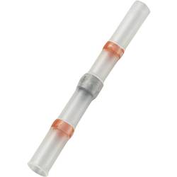 Krimpovací spojka se smršťovací bužírkou TRU COMPONENTS 736373, 0.304 - 0.705 mm², plná izolace, červená, 1 ks