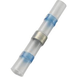 Krimpovací spojka se smršťovací bužírkou TRU COMPONENTS 736387, 1 - 2.50 mm², plná izolace, modrá, 1 ks