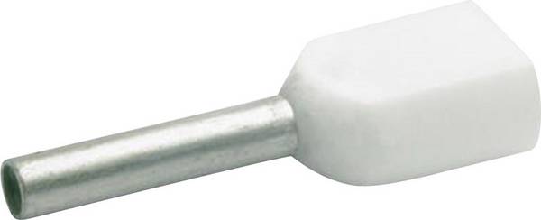 Klauke 8698 dutinka 0.5 mm² částečná izolace bílá 1000 ks