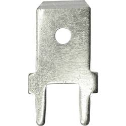Faston zástrčka Vogt Verbindungstechnik 3866A.68, šířka 6.3 mm bez izolace, kov, 100 ks