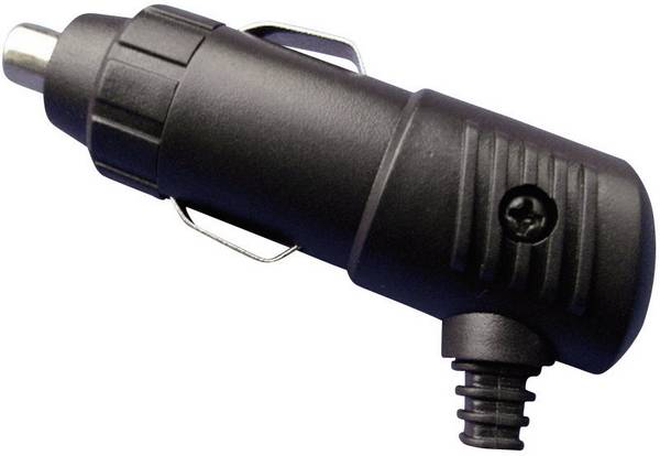 TRU COMPONENTS Konektor do auta, 12 V  Vhodný pro Autozásuvka Zástrčka zahnutá