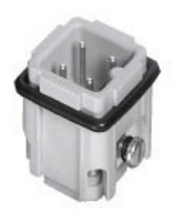 Amphenol C146 10A003 002 4-1 vložka pinového konektoru Heavy|mate® C146 Počet kontaktů 3 + PE 1 ks