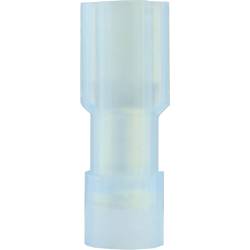 Faston zásuvka Vogt Verbindungstechnik 396505 4.8 mm x 0.5 mm, 180 °, plná izolace, modrá, 1 ks