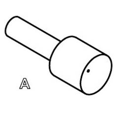 Zkušební hrot PTR 1007-A-0.7N-AU-0.9