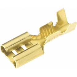 Vogt Verbindungstechnik 3833.60 faston zásuvka Šířka zástrčky: 6.3 mm Tloušťka konektoru: 0.8 mm 180 ° bez izolace kov 1 ks