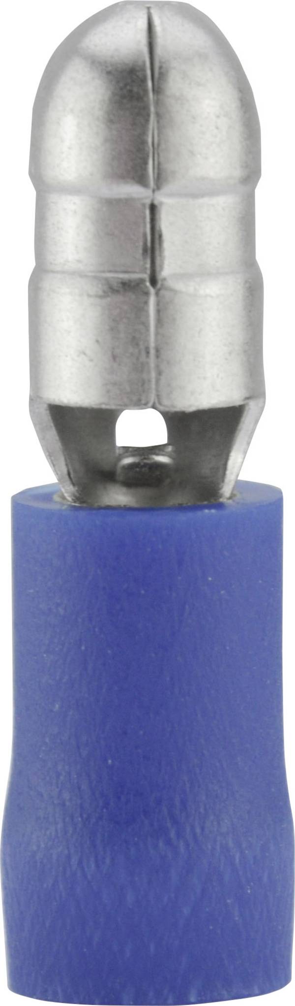 Vogt Verbindungstechnik 3921 kulatý faston 1.50 mm² 2.50 mm² Ø pin: 5 mm částečná izolace modrá 1 ks