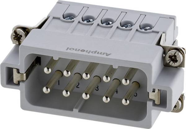 Amphenol C146 10A010 002 4-1 vložka pinového konektoru postříbřené kontakty 1 ks