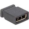 Můstkový Jumper Fischer El. CAB 4 G, 2,54 mm, černá