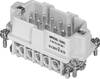 Amphenol C146 10A010 002 1-50 vložka pinového konektoru Heavy|mate® C146 Počet kontaktů 10 + PE 50 ks
