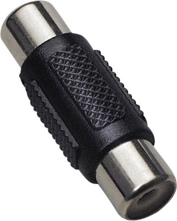 BKL Electronic 1102001 1102001 cinch audio adaptér [1x cinch zásuvka - 1x cinch zásuvka] černá