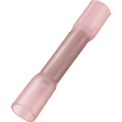 Krimpovací spojka se smršťovací bužírkou TRU COMPONENTS 739114, 0.50 mm² (min), plná izolace, červená, 50 ks