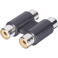 Cinch adaptér, spojka/spojka, stereo BKL Electronic, černá