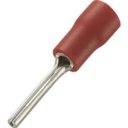 Kabelová koncovka TRU COMPONENTS 739176, 0.50 mm² - 1.50 mm², částečná izolace, červená, 100 ks