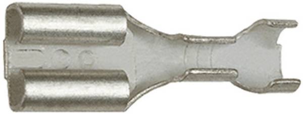 Klauke 18303 faston zásuvka  Šířka zástrčky: 4.8 mm Tloušťka konektoru: 0.8 mm 180 ° bez izolace kov 1 ks