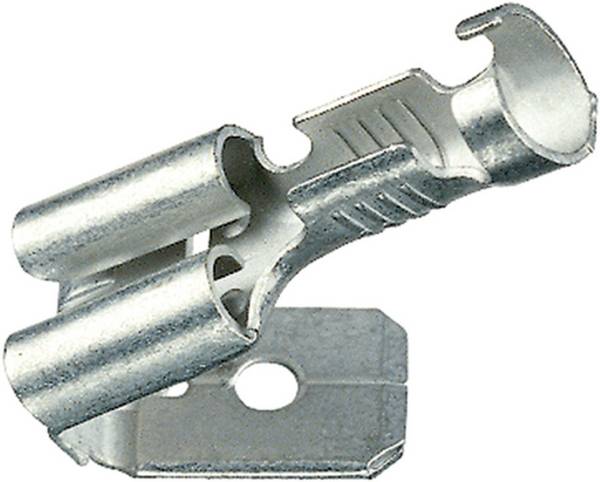 Klauke 18203AZ faston zásuvka s odbočkou Šířka zástrčky: 4.8 mm Tloušťka konektoru: 0.8 mm 180 ° bez izolace kov 1 ks