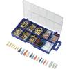 Krimpovacia sada TRU COMPONENTS 739647 0.104 mm² - 2.50 mm², priehľadná, čierna, červená, modrá 260 ks