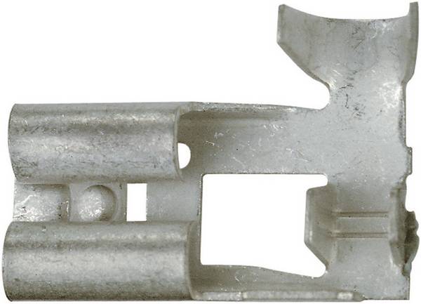 Klauke 3720 faston zásuvka  Šířka zástrčky: 6.3 mm Tloušťka konektoru: 0.8 mm 90 ° bez izolace kov 1 ks