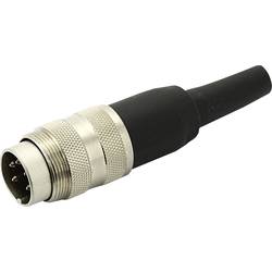 Kabelová zástrčka rovná Amphenol T 3360 001, 5pól., 3 - 6 mm, IP40