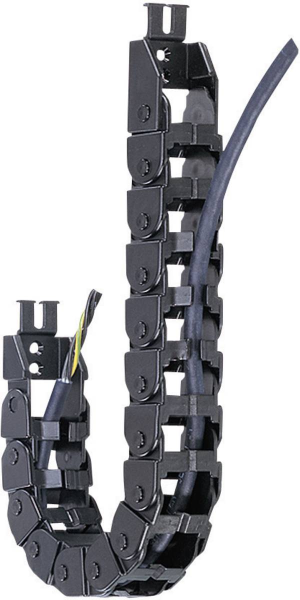 igus Easy Chain® E-Kette® E14.2 E14.2.075.0 energetický řetěz princip tlačítka, klasifikace UL94-V2