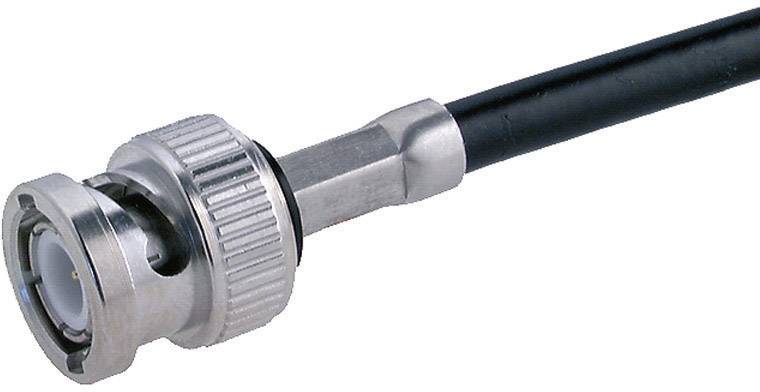 Huber+Suhner 11_BNC-50-3-4/133_NH 22641268 BNC konektor zástrčka, rovná 50 Ω 1 ks