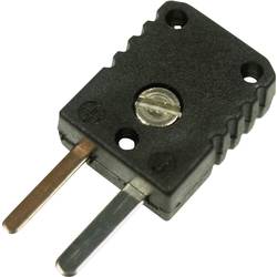 Mini termočlánkový konektor 0.5 mm² černá B & B Thermo-Technik Množství: 1 ks