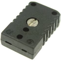 Mini termočlánkový konektor 0.5 mm² černá B & B Thermo-Technik Množství: 1 ks