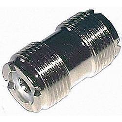 UHF zásuvka / UHF zásuvka, 50 Ω, PL 258, adaptér rovný