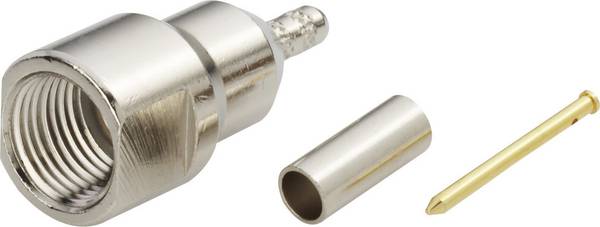 Amphenol FME1121A3-NT3G-1-50 FME1121A3-NT3G-1-50 FME konektor zástrčka, rovná 50 Ω 1 ks