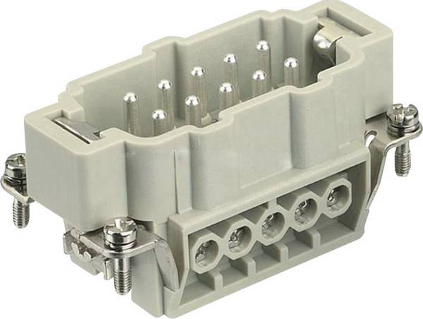 HARTING Han® 10E-M-s 09330102601 vložka pinového konektoru, seria Han® E, 1 ks