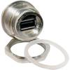 USB 2.0 zásuvka, vstavateľná Conec 17-200321 17-200321, 1 ks