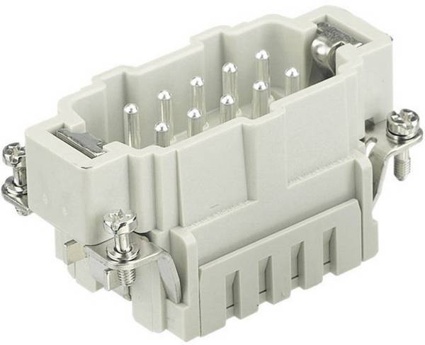 HARTING Han® 10ES-M-c 09330102616 vložka pinového konektoru, seria Han® E, 1 ks