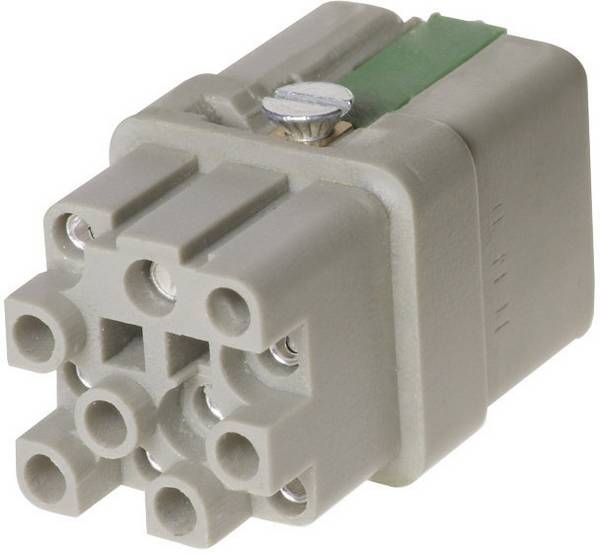 HARTING Han Q12-F-QL 09120123101 konektorová vložka, zásuvka, seria Han® Q, 1 ks