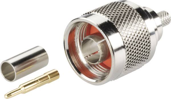 BKL Electronic 0404000 0404000 N konektor zástrčka, rovná 50 Ω 1 ks