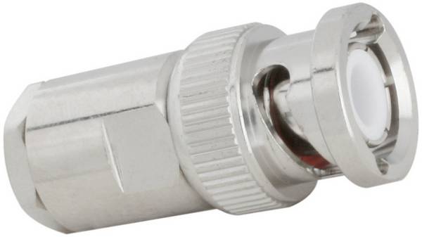 SSB Electronic Aircell 5 7720 BNC konektor zástrčka, rovná 50 Ω 1 ks