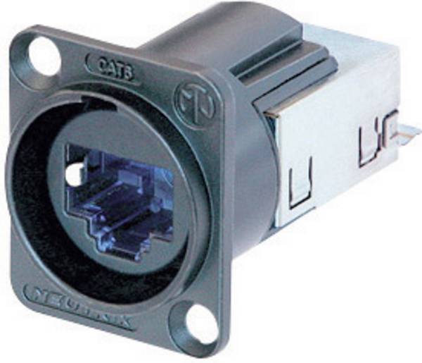 <br>  Neutrik<br>  NE8FDY-C6-B<br>  RJ 45 vestavná zdířka<br>  NE8FDY-C6-B<br>  zásuvka, vestavná<br>  Vestavná zdířka NE8FDY-C6-B<br>  počet pólů: 8P8C<br>  Počet pólů 8P8C<br>  černá<br>  1 ks<br>
