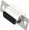 MH Connectors MHDM09-SS 2101-0200-11 D-SUB zásuvková lišta 180 ° Pólů: 9 pájecí kalíšek 1 ks