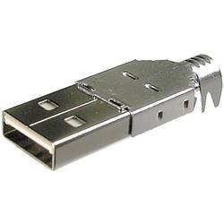 Zástrčka USB 2.0 typ A zástrčka, rovná BKL Electronic 10120098 10120098, 1 ks