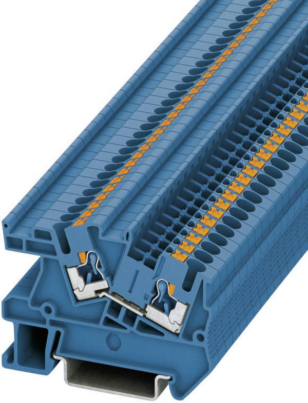 Phoenix Contact 3213969 instalační svorka 5.2 mm rychlé připojení  modrá 1 ks