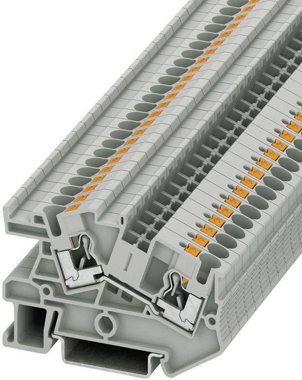 Phoenix Contact 3213970 instalační svorka 6.2 mm rychlé připojení  šedá 1 ks