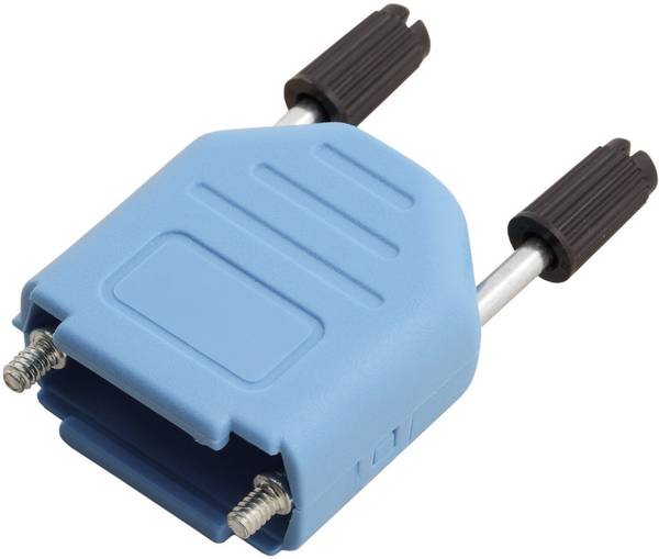 MH Connectors MHDPPK15-B-K 6353-0104-02 D-SUB pouzdro Pólů: 15 plast 180 ° modrá 1 ks