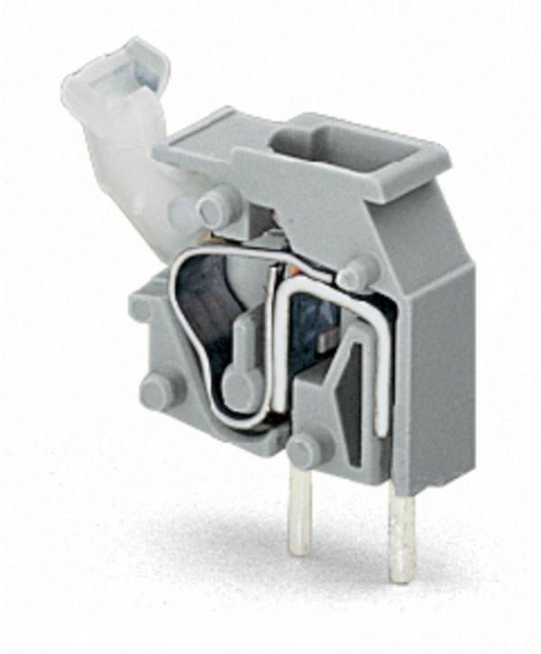 WAGO 255-744 pružinová svorkovnice 2.50 mm² Pólů 1 modrá 500 ks