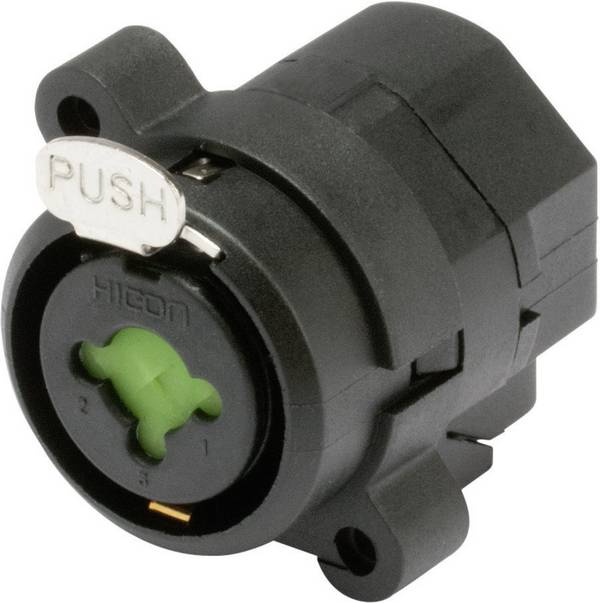 Hicon HI-XJEF6S XLR adaptér XLR zásuvka - jack zástrčka 6,3 mm stereo  1 ks