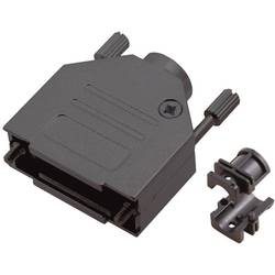 D-SUB púzdro MH Connectors MHDTZK-37-RA-BK-K 6560-0115-04, Počet pinov: 37, kov, 180 °, čierna, 1 ks
