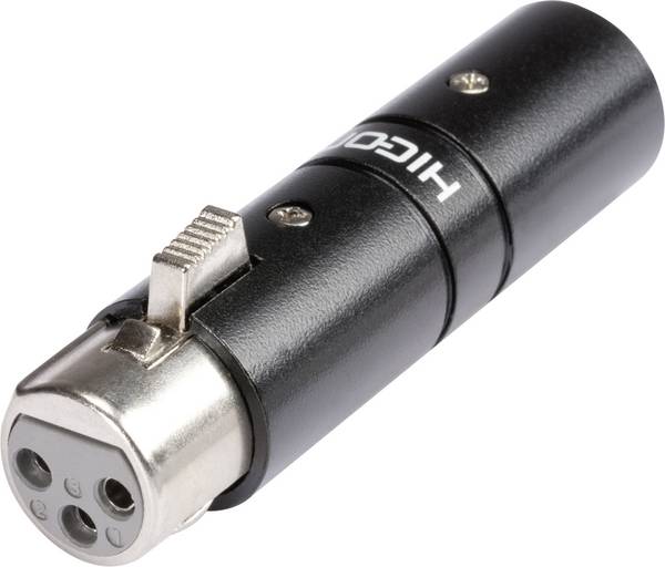 Hicon HI-X3X3-FM XLR adaptér XLR zástrčka - XLR zásuvka   1 ks
