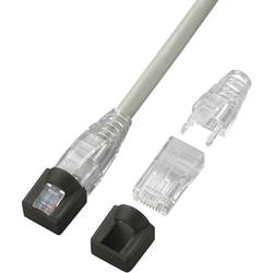 Konektor RJ45 , zástrčka rovná, transparentní