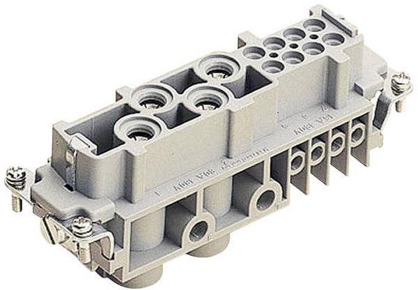HARTING Han® K4/8-F 09380122701 konektorová vložka, zásuvka, seria Han® Com, 1 ks