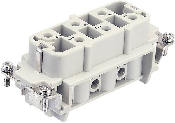 HARTING Han® 6HSB (1-6) 09310062701 konektorová vložka, zásuvka, seria Han® HsB, 1 ks